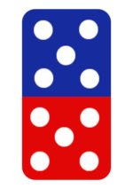 Red, White and Blue Domino Vape Station